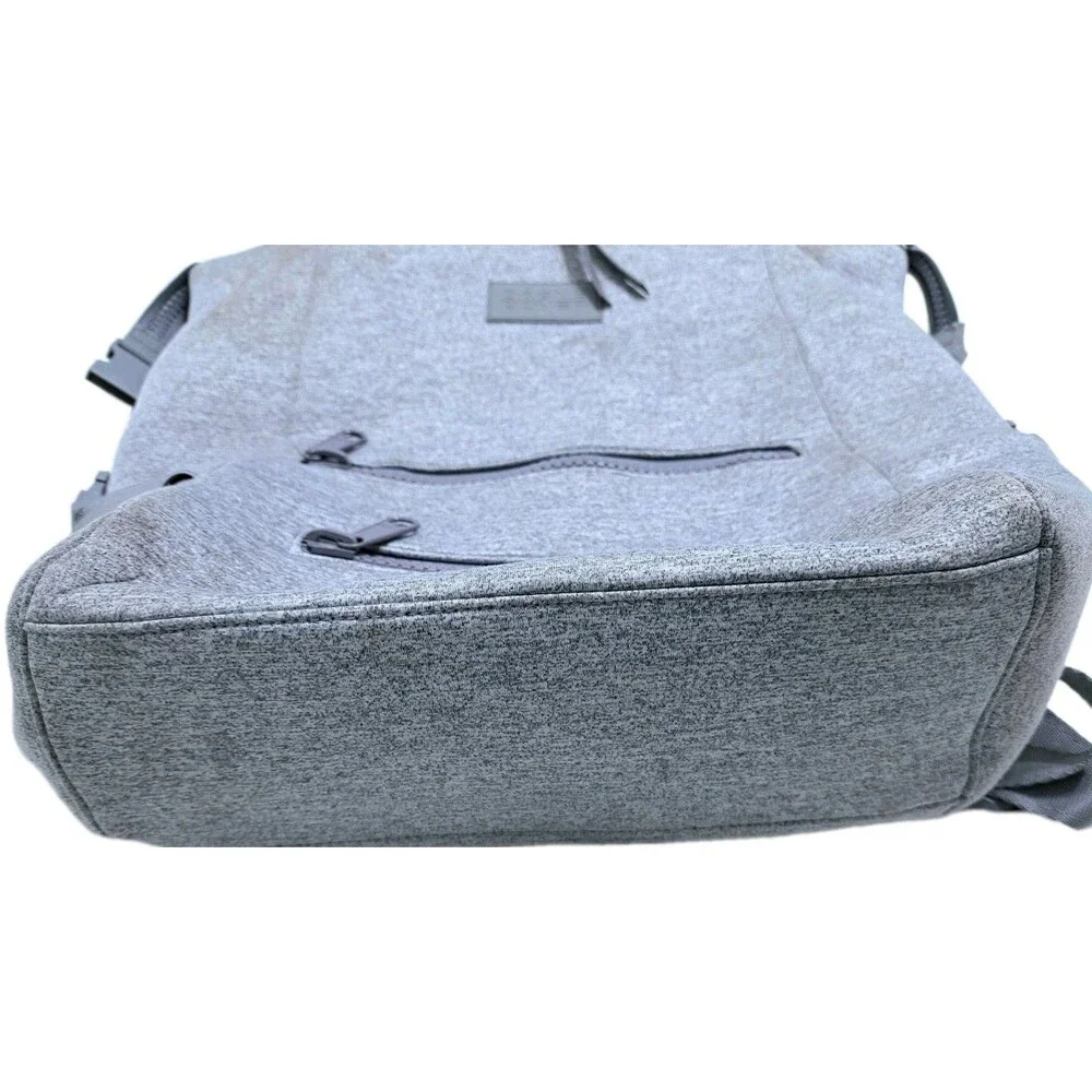Dagne Dover Backpack Indi Diaper Bag Heather Grey Travel Pack Baby Sack Large